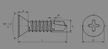 DIN 7504 Тип N-H (ППГ, PH)